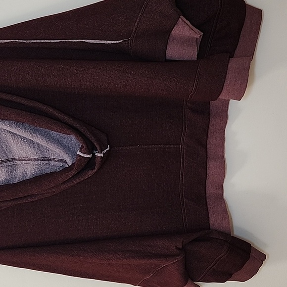 Free People Movement Bonfire Hoodie relaxed-fit pullover featuring a Vneck Sz S - Picture 14 of 16